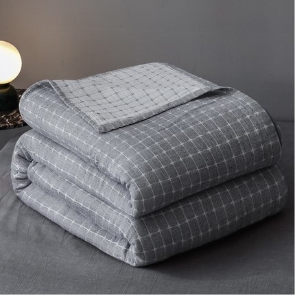 91家纺网 家纺一手货源 找家纺 （总）朴尔 2023新款三层水洗棉全棉纱布毛巾被