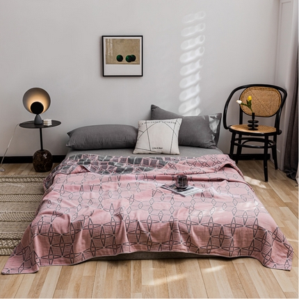 91家纺网 家纺一手货源 找家纺 （总）朴尔 2023新款主推三层水洗棉纱布毛巾被