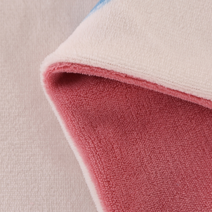 91家纺网 家纺一手货源 找家纺 爱上家居 2023新款温暖亲肤加厚牛奶绒四件套 花开朵朵-粉