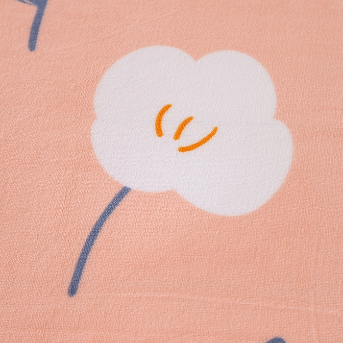 91家纺网 家纺一手货源 找家纺 爱上家居 2023新款温暖亲肤加厚牛奶绒四件套 花语-玉