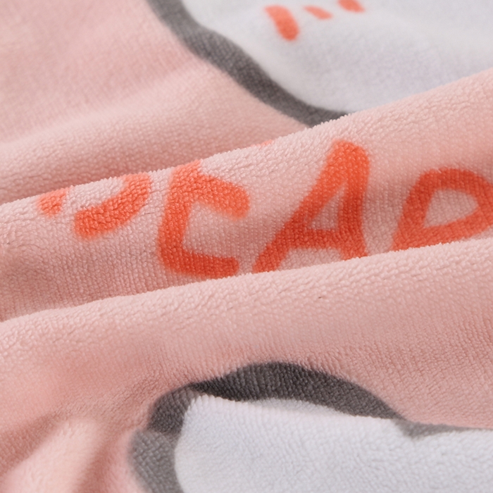 91家纺网 家纺一手货源 找家纺 爱上家居 2023新款温暖亲肤加厚牛奶绒四件套 可爱熊-粉