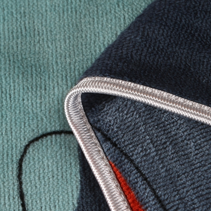 91家纺网 家纺一手货源 找家纺 爱上家居 2023新款保暖金貂绒印花保暖四件套 多彩人生