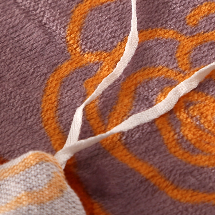 91家纺网 家纺一手货源 找家纺 爱上家居 2023新款保暖金貂绒印花保暖四件套 玫瑰熊