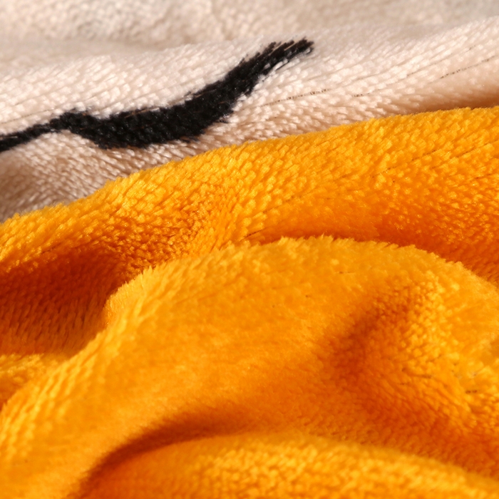 91家纺网 家纺一手货源 找家纺 爱上家居 2023新款保暖金貂绒印花保暖四件套 萌宠小熊