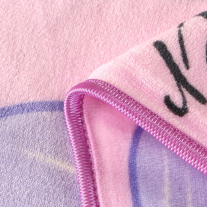 91家纺网 家纺一手货源 找家纺 爱上家居  2023新款加厚牛奶金貂绒四件套 花中兔-粉