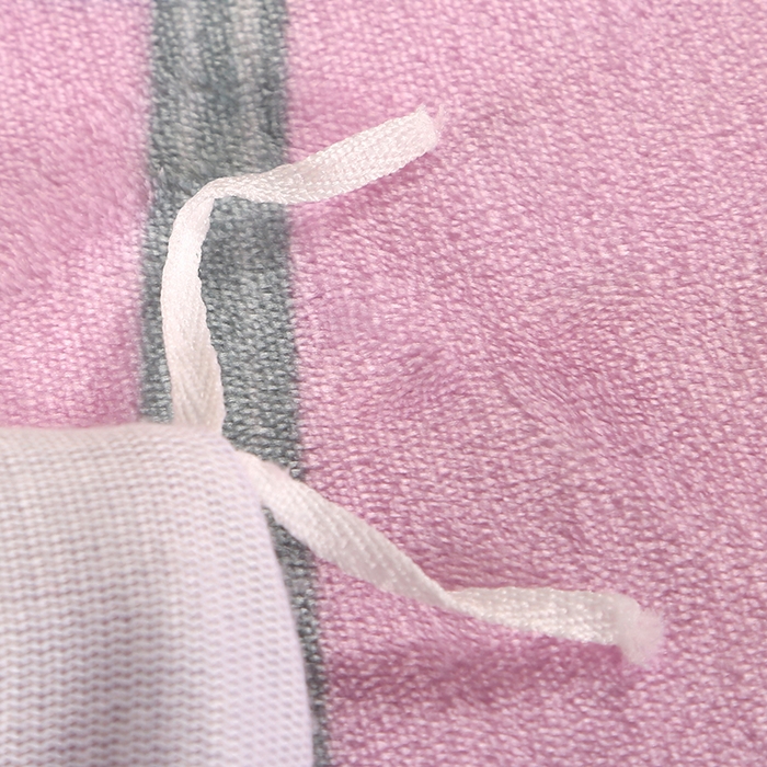 91家纺网 家纺一手货源 找家纺 爱上家居  2023新款加厚牛奶金貂绒四件套 花中兔-粉