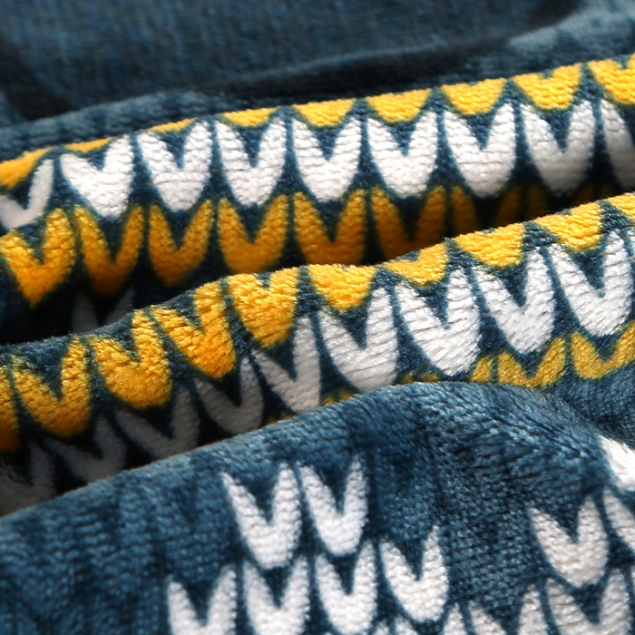 91家纺网 家纺一手货源 找家纺 爱上家居  2023新款加厚牛奶金貂绒四件套 青春-蓝