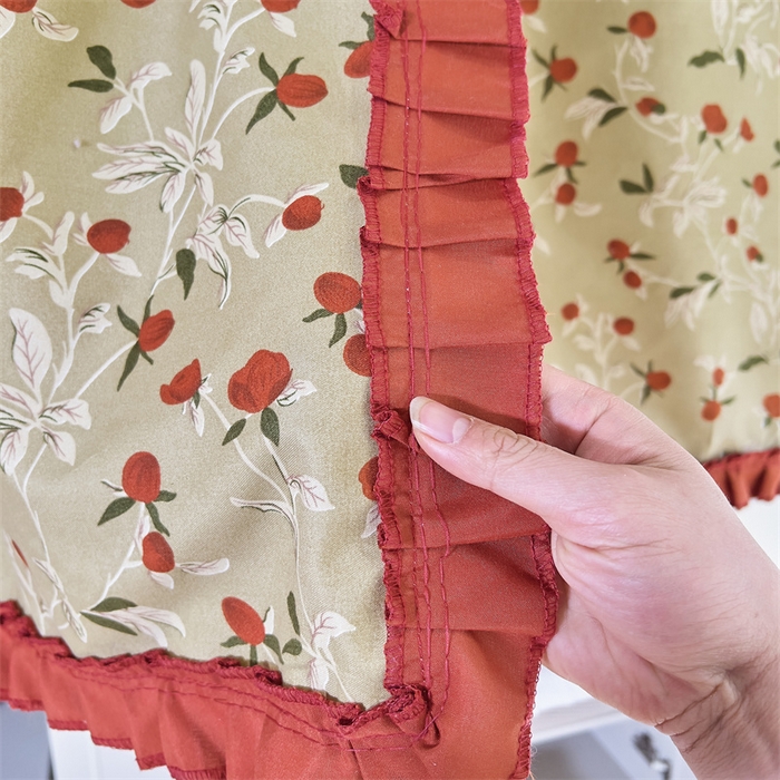 91家纺网 家纺一手货源 找家纺 新太阳 2025新款方形升降轨道学生遮光床帘蚊帐 绿野