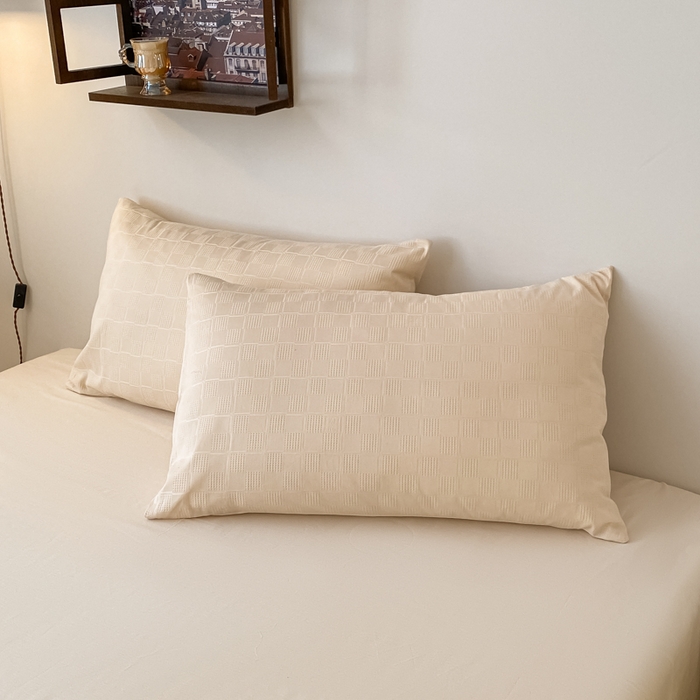 91家纺网 家纺一手货源 找家纺 （总）金丝鸟  2023新款简约舒适华夫格四件套