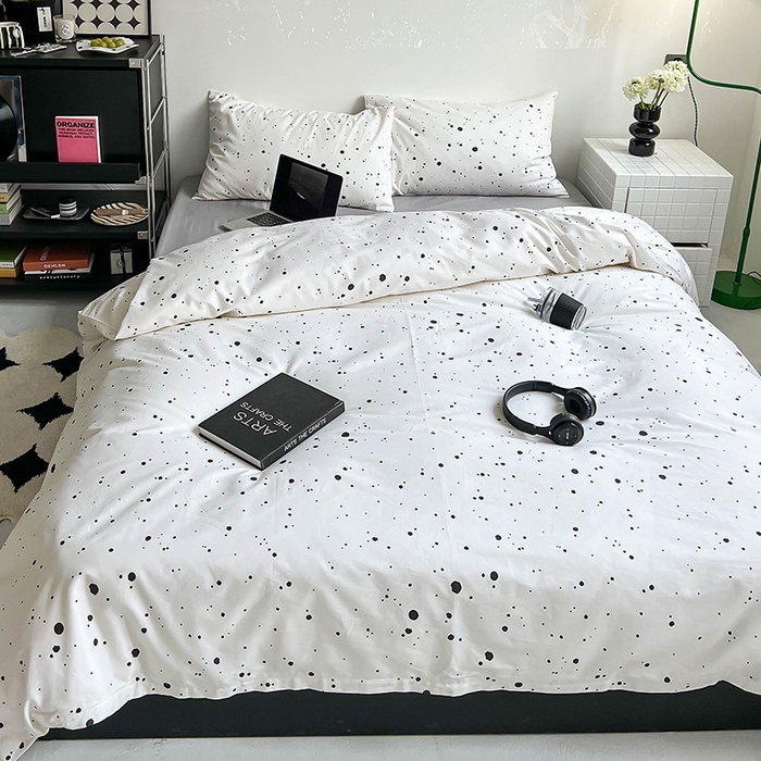 91家纺网 家纺一手货源 找家纺 窝米2023新款13370全棉四件套卡通简约款 幻想