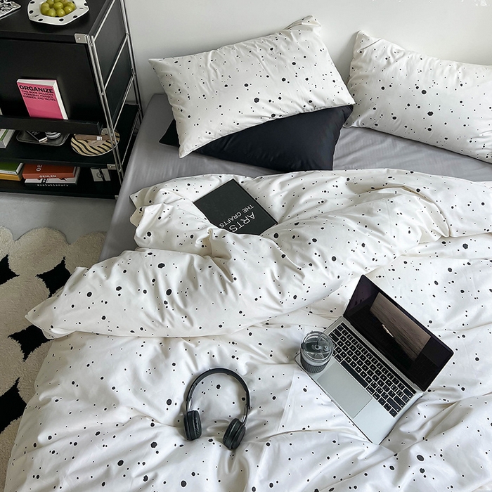 91家纺网 家纺一手货源 找家纺 窝米2023新款13370全棉四件套卡通简约款 幻想