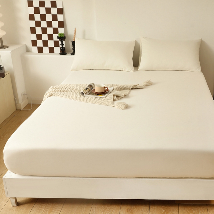 91家纺网 家纺一手货源 找家纺 （总）芷凡 2023新款雅棉斜纹磨毛单件床笠