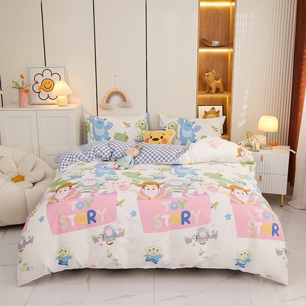 （总）一米阳光 2023新款1月小清新13070纯棉四件套第一批