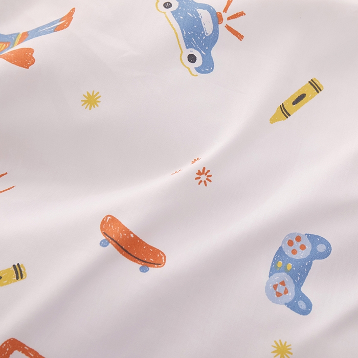 91家纺网 家纺一手货源 找家纺 一米阳光 2023年1月小清新13070纯棉四件套第二批 小超人