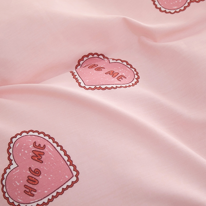 91家纺网 家纺一手货源 找家纺 一米阳光 2023年1月小清新13070纯棉四件套第二批 心爱