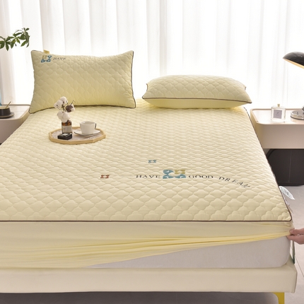 91家纺网 家纺一手货源 找家纺 （总）好眠好梦2023新款四叶草全棉床笠