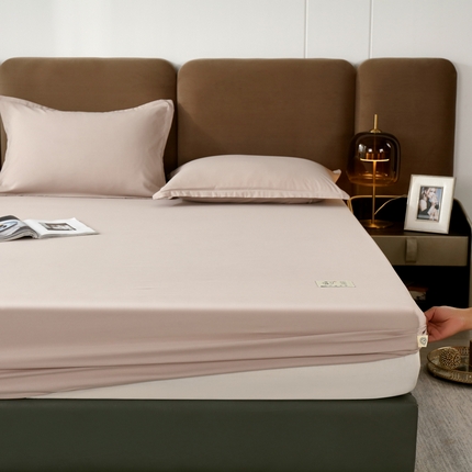 91家纺网 家纺一手货源 找家纺 （总）曼陀罗2025新款四季通用柔软原棉纯色床笠