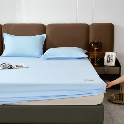 91家纺网 家纺一手货源 找家纺 （总）曼陀罗2025新款四季通用柔软原棉纯色床笠