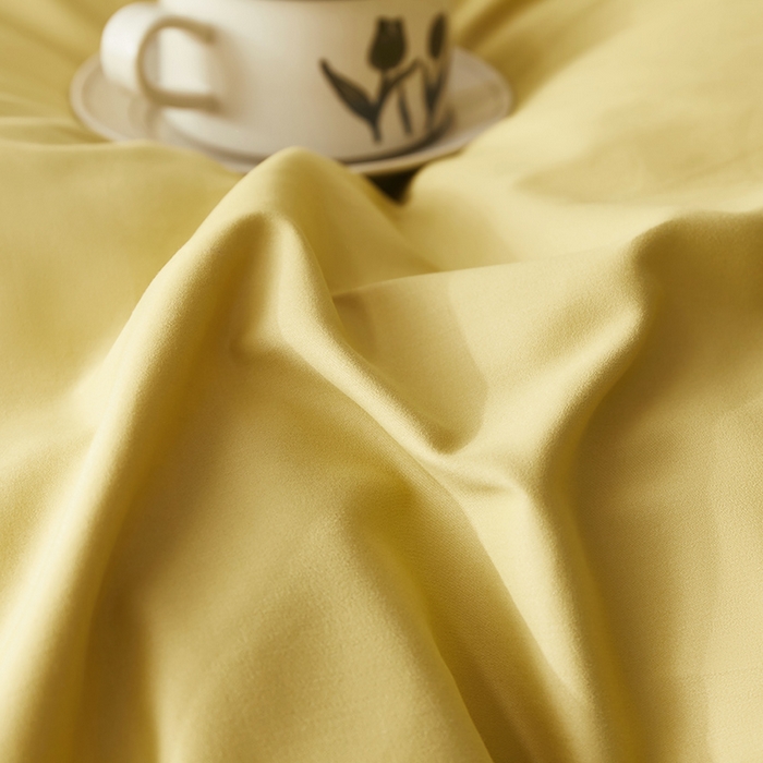 91家纺网 家纺一手货源 找家纺 怡家居 2023新款全棉100支磨毛四件套 暖黄浅灰