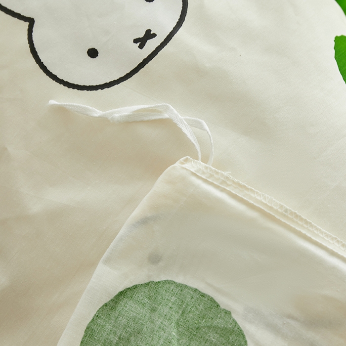 91家纺网 家纺一手货源 找家纺 怡家居  2023新款全棉米菲兔四件套 波点米菲