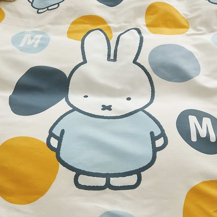 91家纺网 家纺一手货源 找家纺 怡家居  2023新款全棉米菲兔四件套 梦幻米菲