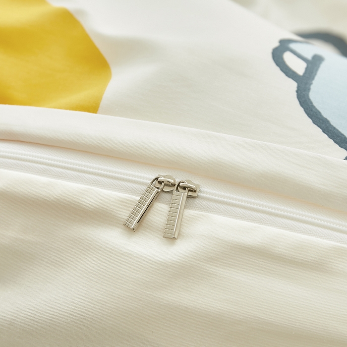 91家纺网 家纺一手货源 找家纺 怡家居  2023新款全棉米菲兔四件套 梦幻米菲