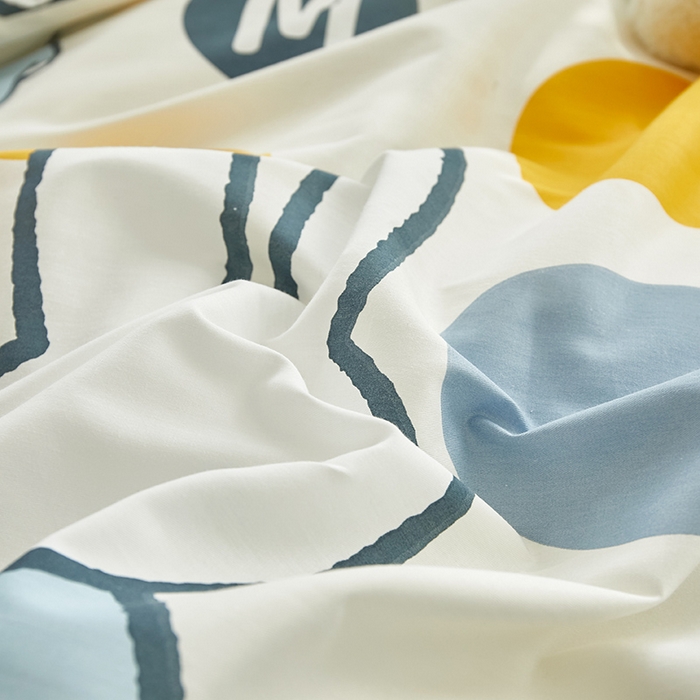 91家纺网 家纺一手货源 找家纺 怡家居  2023新款全棉米菲兔四件套 梦幻米菲