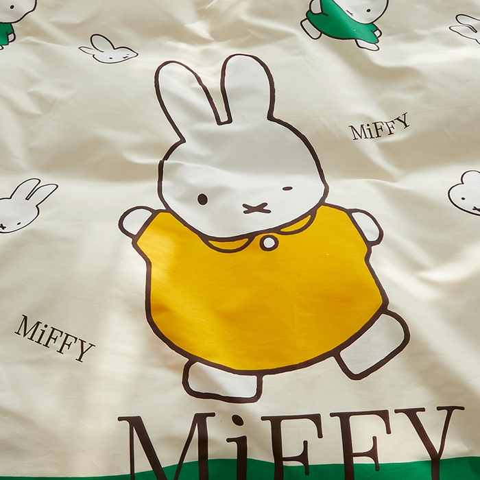 91家纺网 家纺一手货源 找家纺 怡家居  2023新款全棉米菲兔四件套 米菲家族