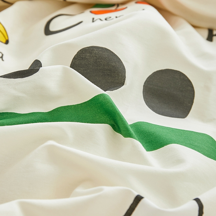 91家纺网 家纺一手货源 找家纺 怡家居  2023新款全棉米菲兔四件套 勤劳米菲