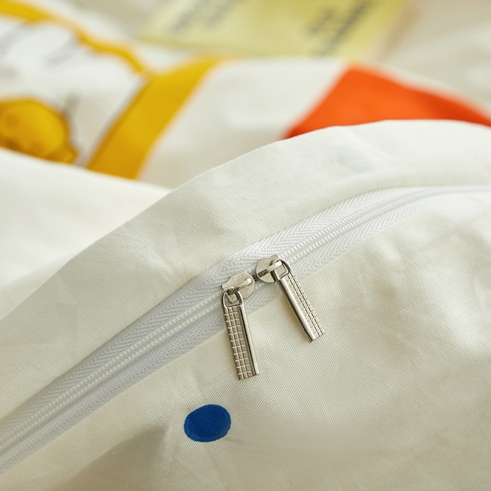 91家纺网 家纺一手货源 找家纺 怡家居  2023新款全棉米菲兔四件套 星月米菲