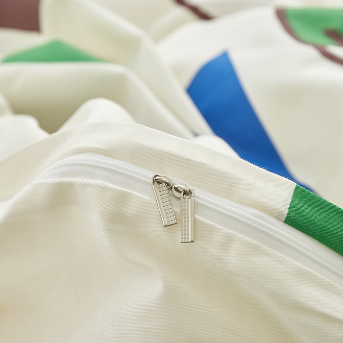 91家纺网 家纺一手货源 找家纺 怡家居  2023新款全棉米菲兔四件套 字母米菲兔