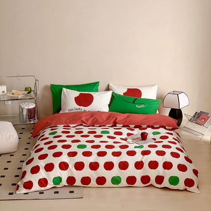 荣轩 2023新款13372数码印花四件套 富士