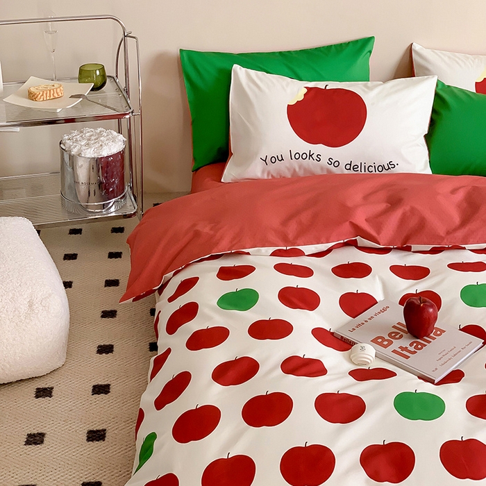 91家纺网 家纺一手货源 找家纺 荣轩 2023新款13372数码印花四件套 富士