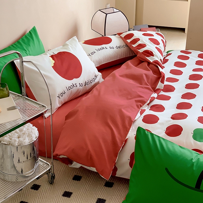 91家纺网 家纺一手货源 找家纺 荣轩 2023新款13372数码印花四件套 富士