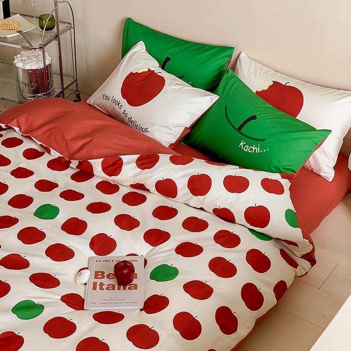 91家纺网 家纺一手货源 找家纺 荣轩 2023新款13372数码印花四件套 富士