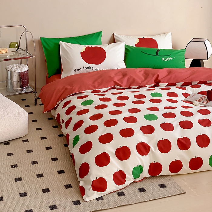 91家纺网 家纺一手货源 找家纺 荣轩 2023新款13372数码印花四件套 富士