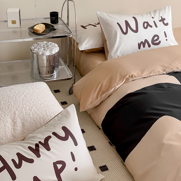 91家纺网 家纺一手货源 找家纺 荣轩 2023新款13372数码印花四件套 西尔