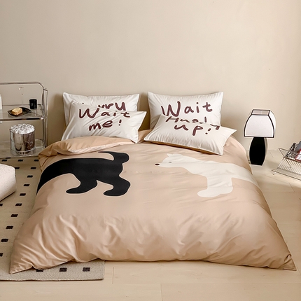 荣轩 2023新款13372数码印花四件套 西尔