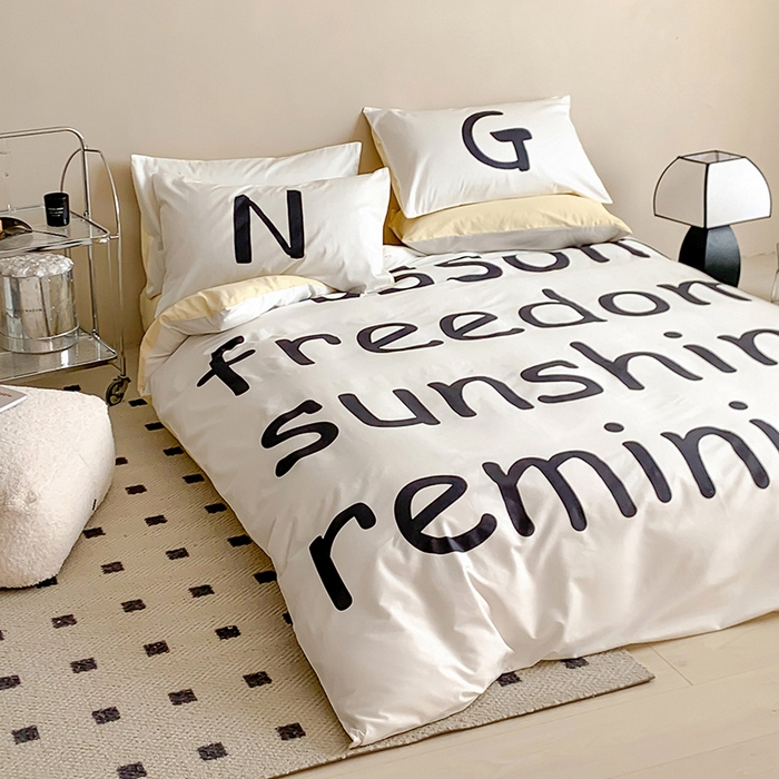 91家纺网 家纺一手货源 找家纺 荣轩 2023新款13372数码印花四件套 醒活