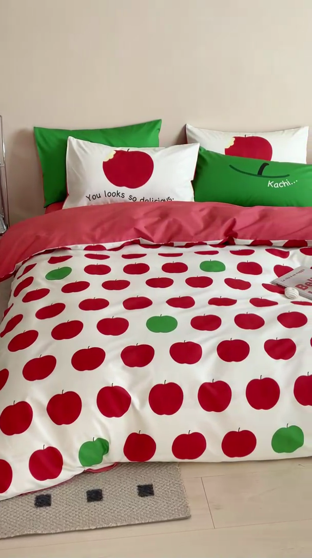 91家纺网 家纺一手货源 找家纺 荣轩 2023新款13372数码印花四件套 富士