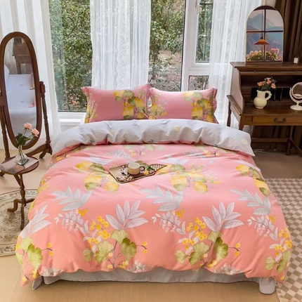 91家纺网 家纺一手货源 找家纺 （总）玖琳家纺 2023新款40s贡缎纯棉13372四件套