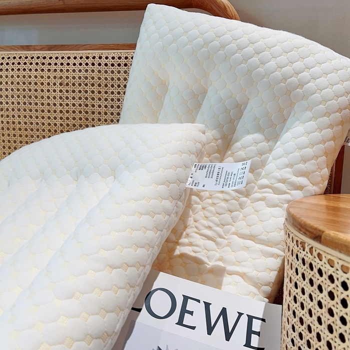 91家纺网 家纺一手货源 找家纺 （总)伟邦2023新款3D泡泡绒水立方低枕