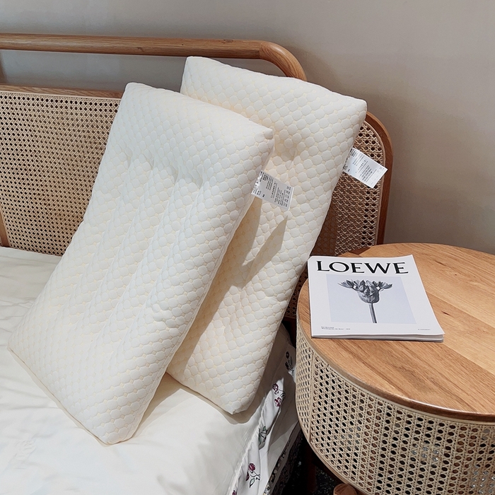 91家纺网 家纺一手货源 找家纺 （总)伟邦2023新款3D泡泡绒水立方低枕