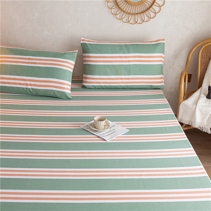 91家纺网 家纺一手货源 找家纺 棉乐町家居2025新款老粗布床笠 北海道