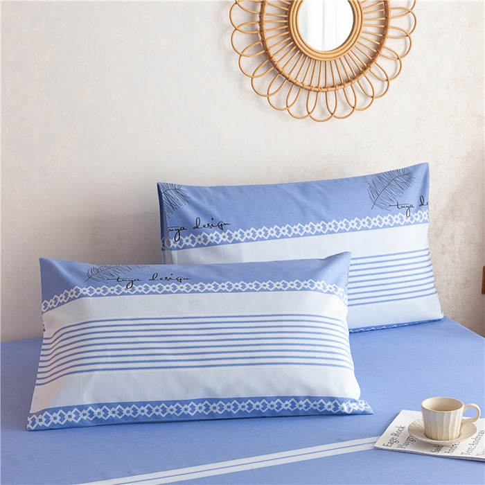 91家纺网 家纺一手货源 找家纺 棉乐町家居2025新款老粗布床笠 本色