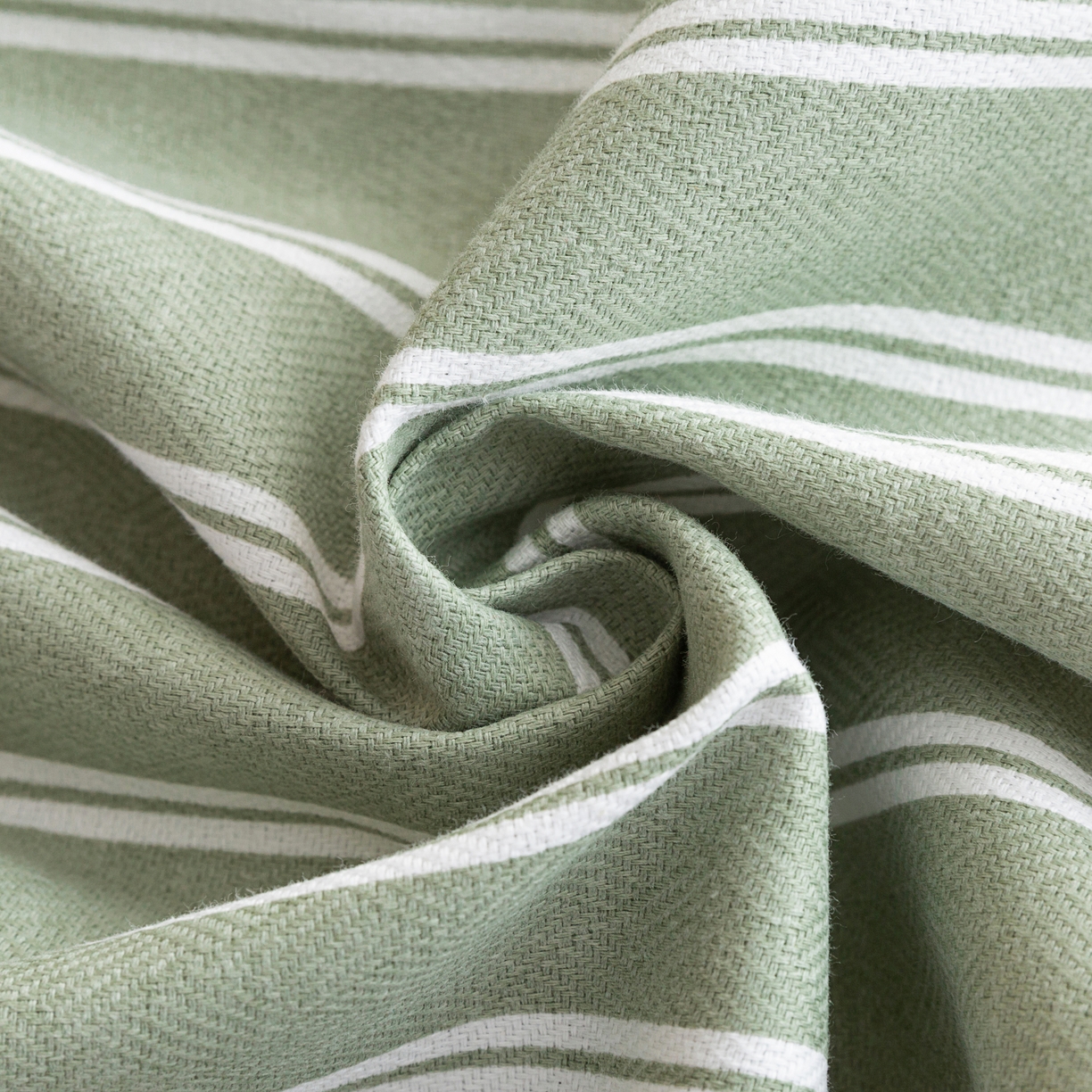 91家纺网 家纺一手货源 找家纺 棉乐町家居2025新款老粗布床笠 鸿雁