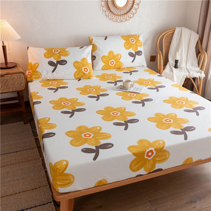 91家纺网 家纺一手货源 找家纺 棉乐町家居2025新款老粗布床笠 陌微