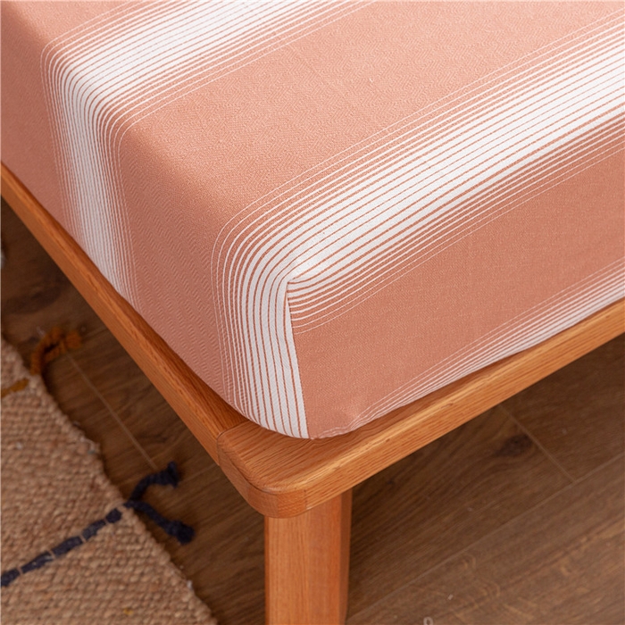 91家纺网 家纺一手货源 找家纺 棉乐町家居2025新款老粗布床笠 西治