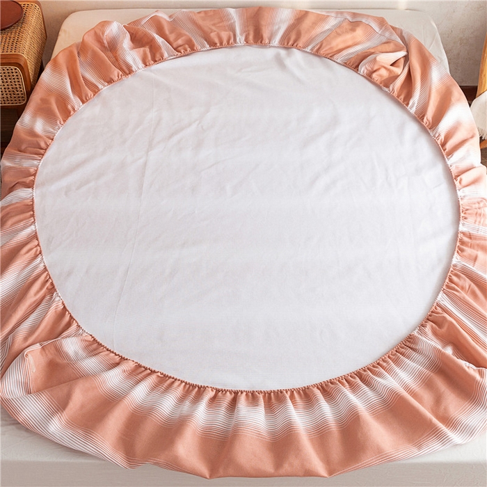 91家纺网 家纺一手货源 找家纺 棉乐町家居2025新款老粗布床笠 西治