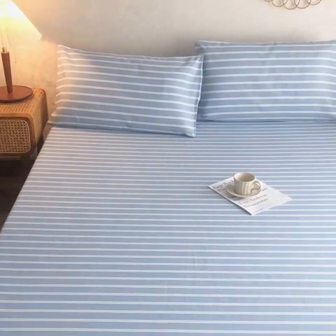 91家纺网 家纺一手货源 找家纺 （总）棉乐町家居2025新款老粗布床笠